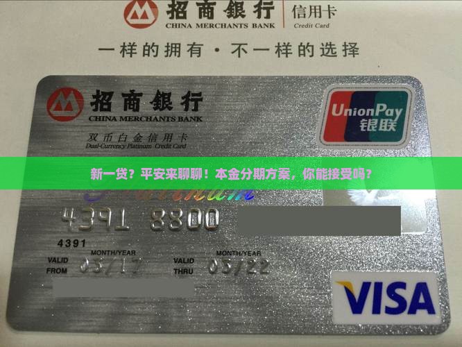 平安新一贷协商本金分期方案