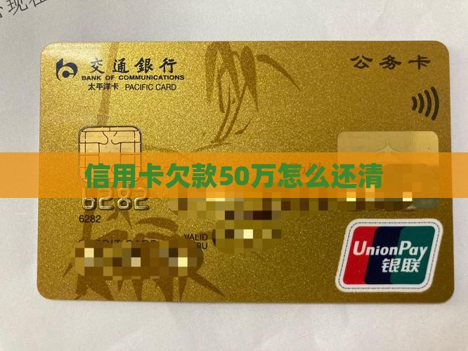各种信用卡欠款50万如何还清