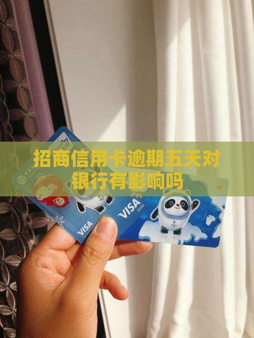 招商信用卡逾期五天行吗