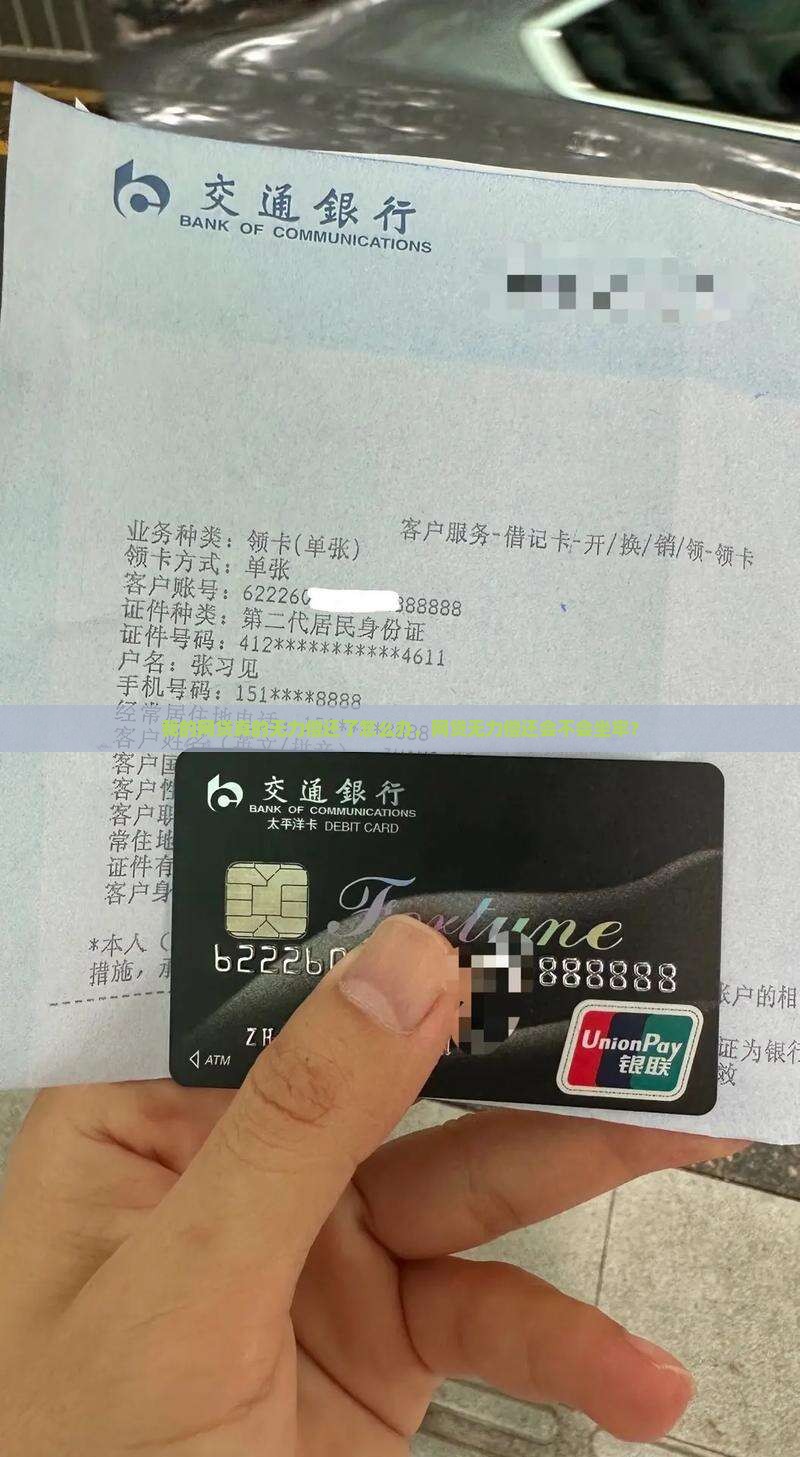 我的网贷真的无力偿还了怎么办