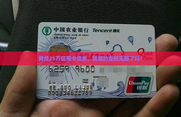 欠信用卡25万元无力偿还