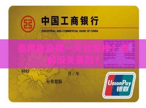 备用金逾期一天要紧吗应该怎么办