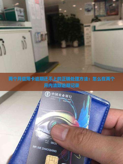农业信用卡逾期2个月还不上应该怎么处理