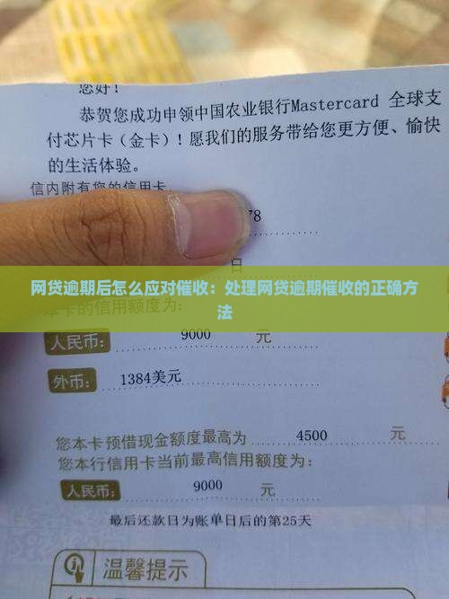 网贷逾期要理催收吗如何处理