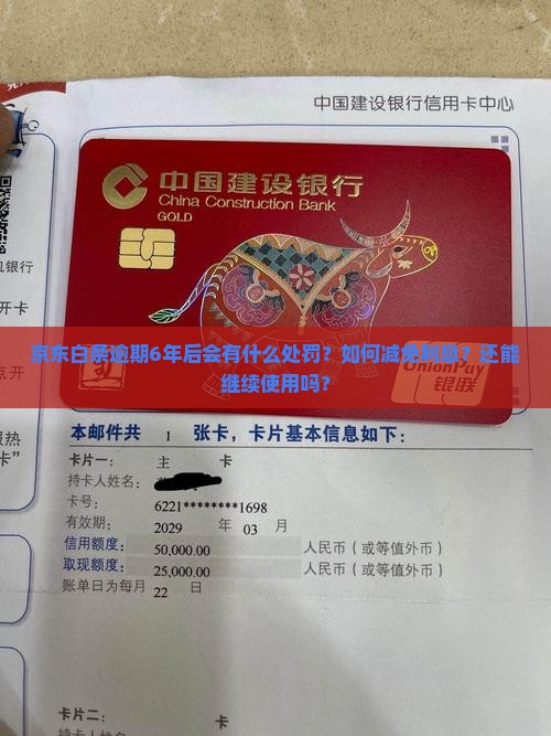 京东白条逾期6年后的处罚和解决方案