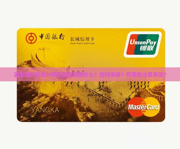 浦发银行停息分期还款流程详解