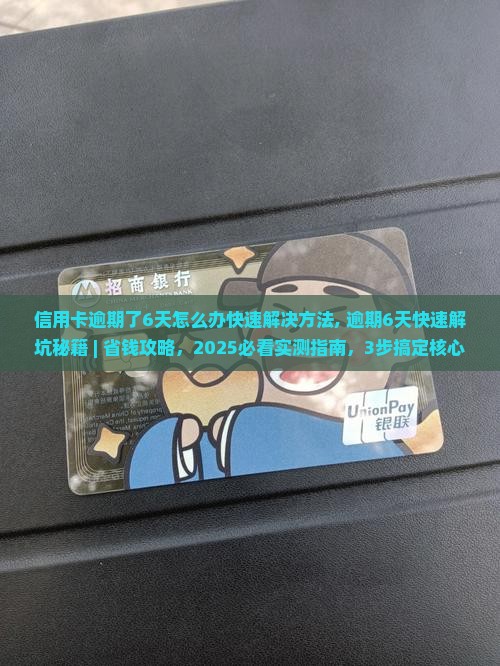 信用卡逾期了6天怎么办快速解决方法