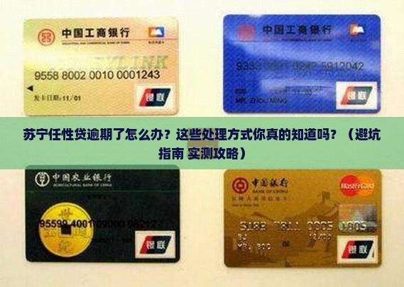 苏宁任性贷逾期会怎么办处理方式有哪些