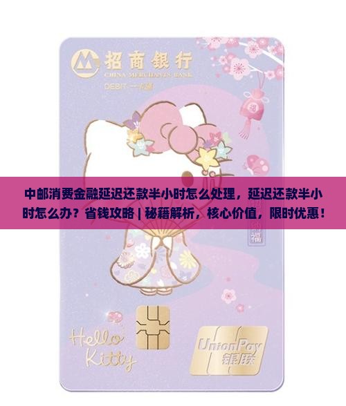 中邮消费金融延迟还款半小时怎么处理