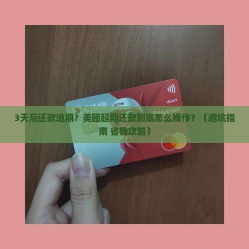 美团延期还款什么意思