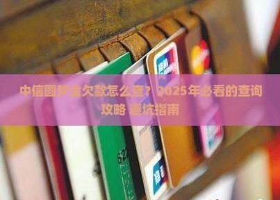 中信圆梦金欠款查询怎么操作