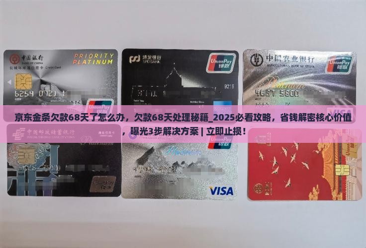 京东金条欠款68天了怎么办处理方式