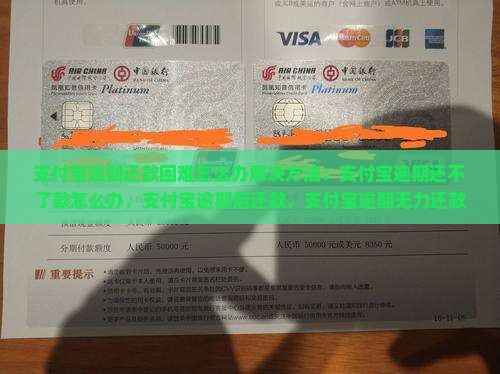 支付宝逾期还款困难怎么办解决方法
