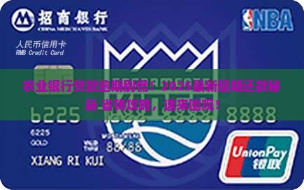 农业银行贷款逾期了怎么协商延期还款
