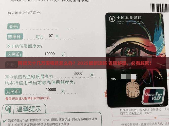 网贷欠十几万没钱还怎么办如何解决