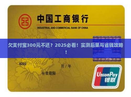 欠支付宝300元不还会怎样
