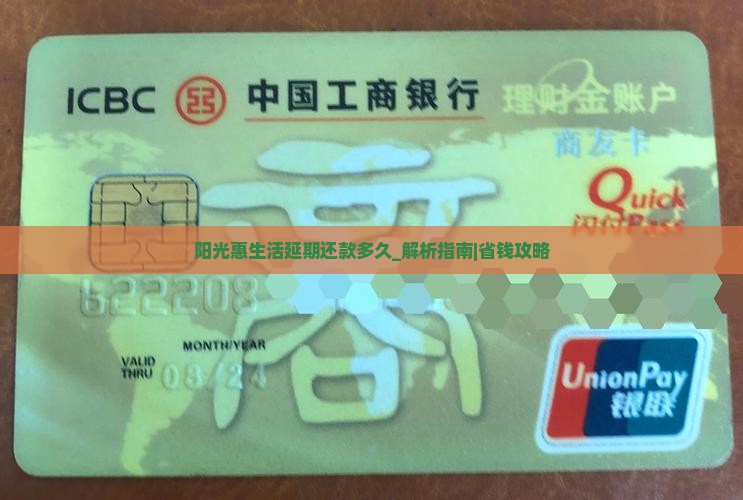 阳光惠生活延期还款多久