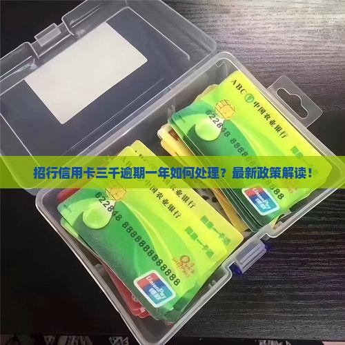 招行信用卡三千逾期一年