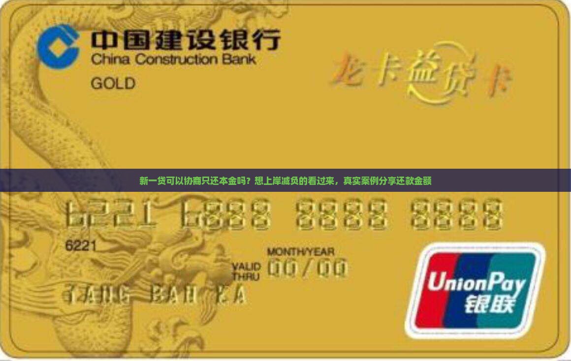 新一贷可以协商只还本金吗还款金额是多少 新一贷可以协商只还本金吗还款金额是多少