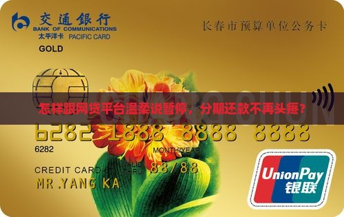 网贷如何协商停息分期