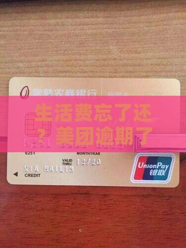 美团生活费的逾期怎么办