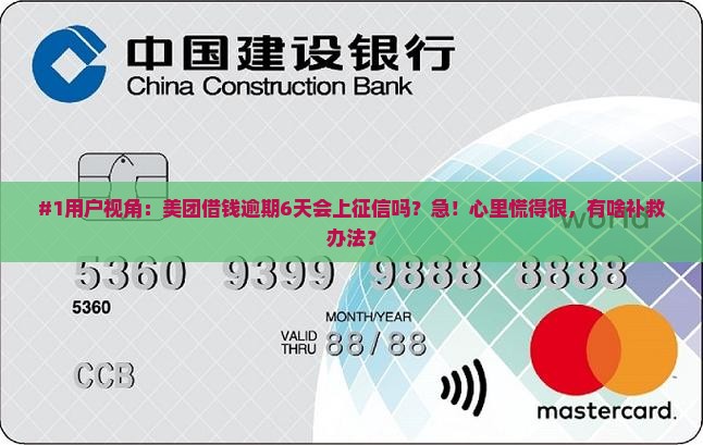 美团借钱逾期6天会上征信吗