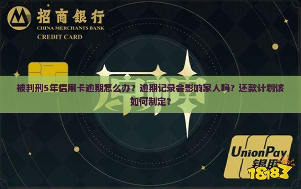 被判刑5年信用卡逾期如何处理