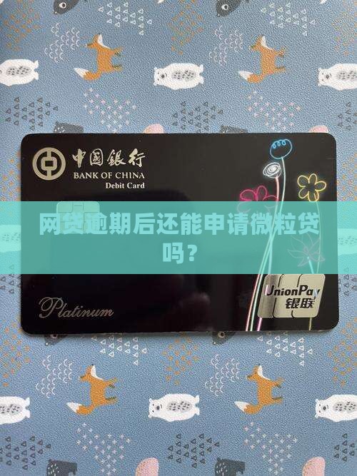 网贷逾期后能否申请微粒贷