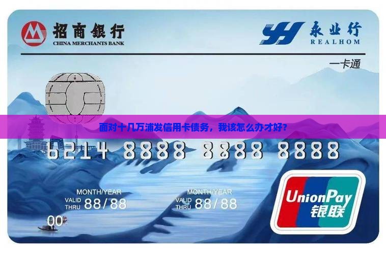 欠浦发银行信用卡十几万该怎么办