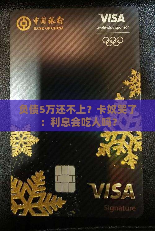 欠信用卡5万元还不上会怎样