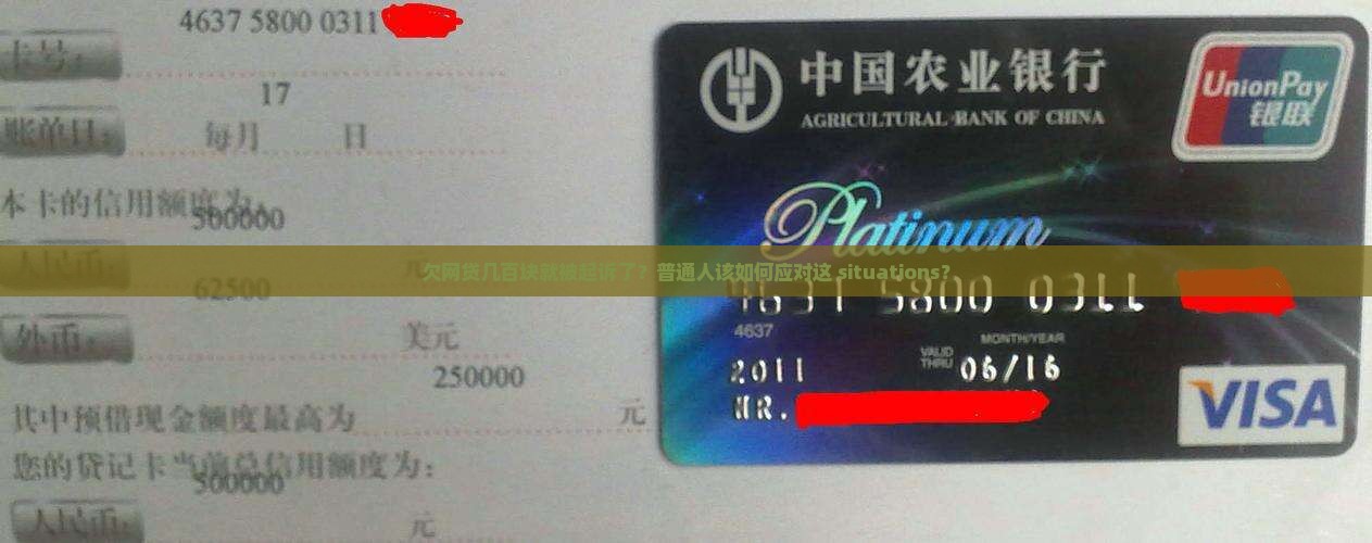 欠网贷几百块钱被起诉 欠网贷几百块钱被起诉