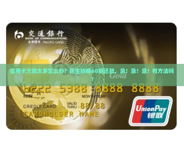 民生信用卡协商还款60期怎么操作