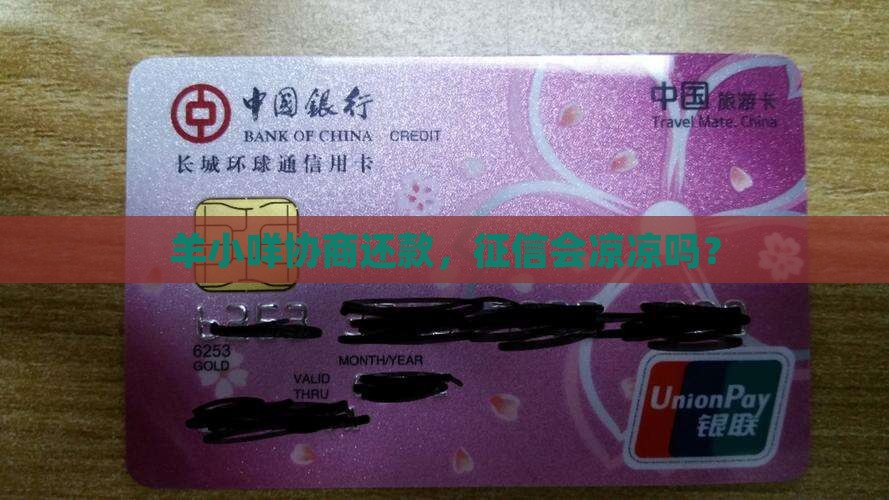 羊小咩协商还款是否会影响个人征信