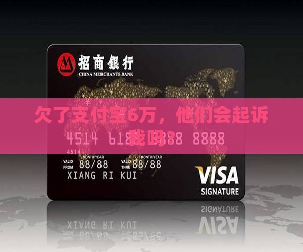 支付宝欠款6万会起诉么