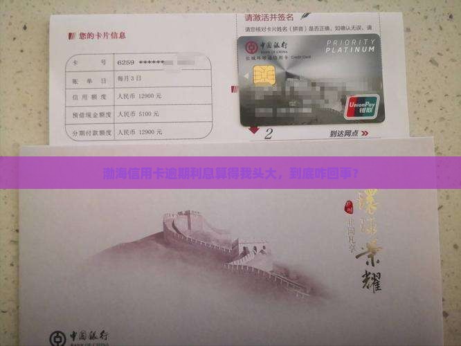 渤海信用卡逾期利息如何计算
