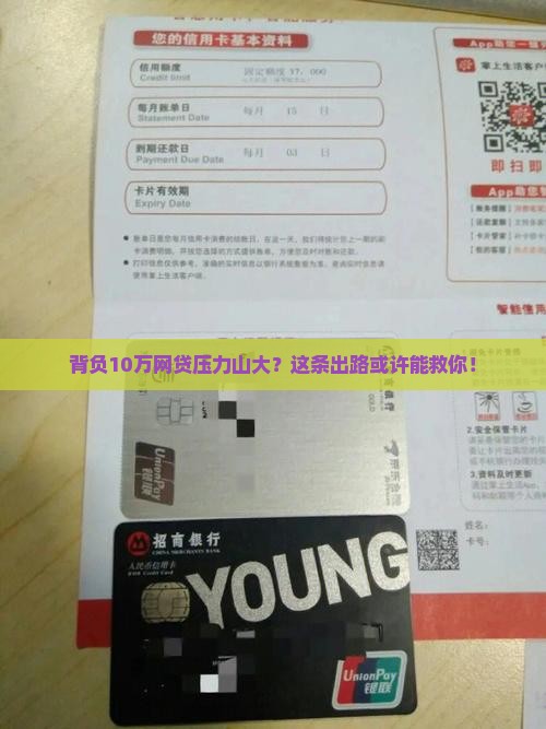 欠网贷10万怎么办才能摆脱困境