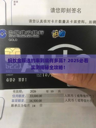 蚂蚁金服违约率
