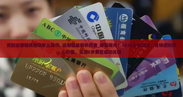 贷款逾期催收建议怎么操作