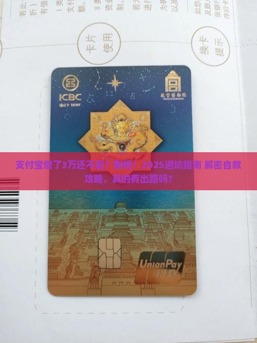 支付宝借了3万还不起怎么办如何解决