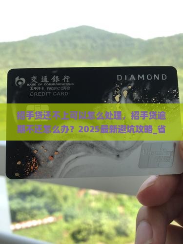 招手贷还不上可以怎么处理