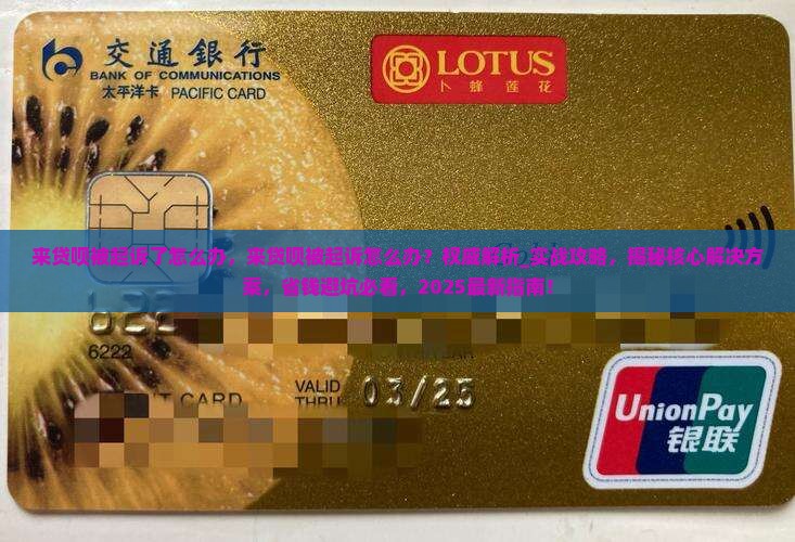 来贷呗被起诉了怎么办