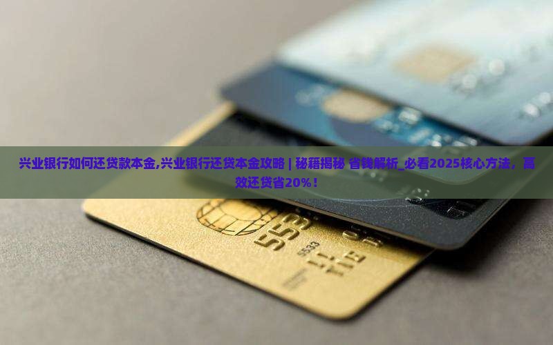 兴业银行如何还贷款本金