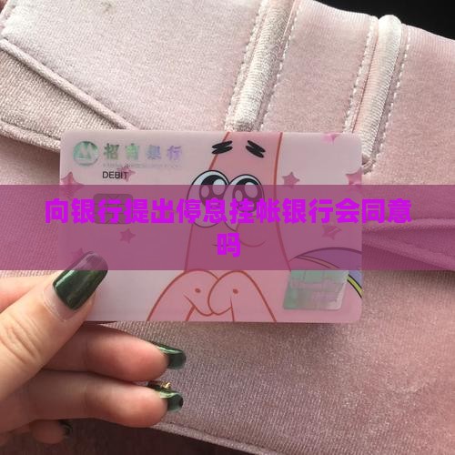 向银行提出停息挂帐银行会同意吗