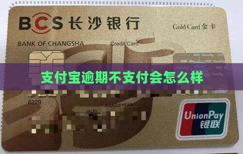 支付宝欠款期限到了会怎么样