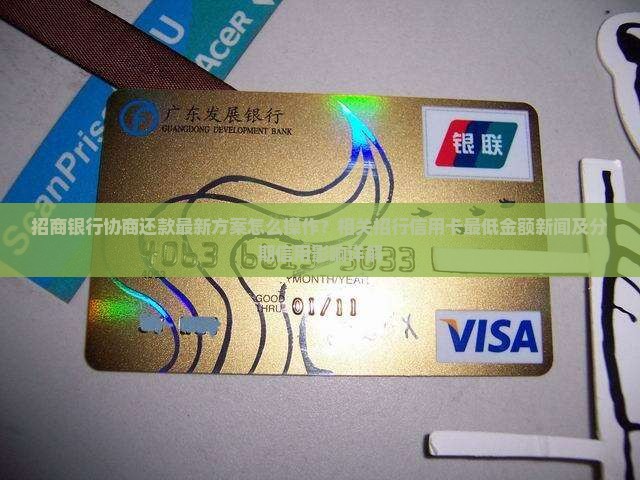 招商银行协商还款最新方案怎么操作