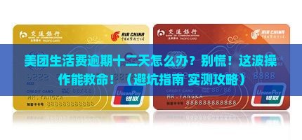 美团生活费逾期十二天怎么办