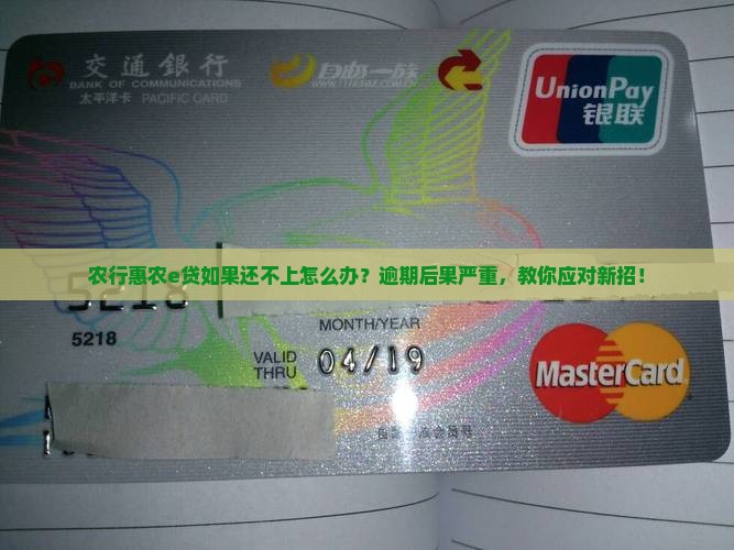 农行惠农e贷如果还不上怎么办