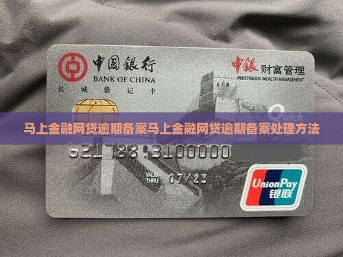马上金融网贷逾期备案