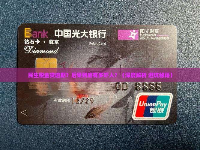 民生银行税金贷逾期后果严重吗