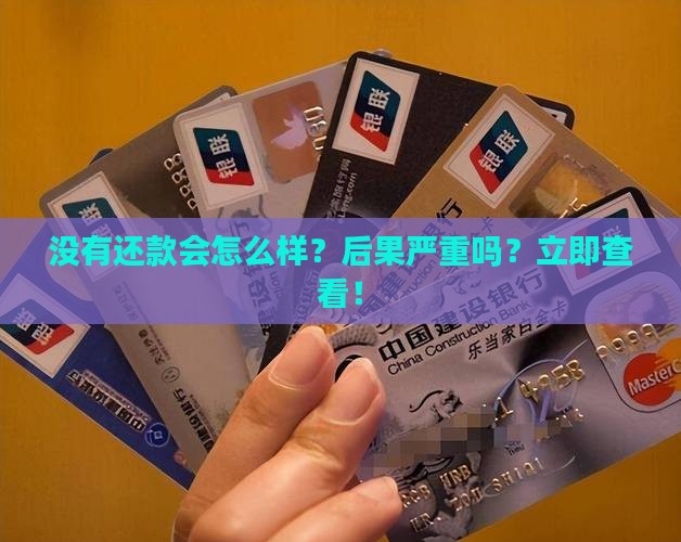 没有还款会怎么样
